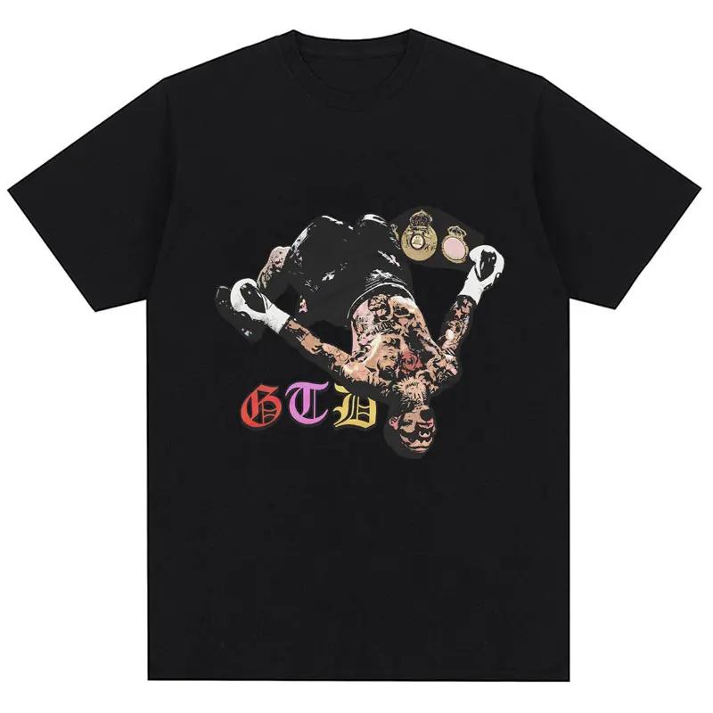 Tank Gervonta Davis Ʈ Ƽ T    èǾ   T  100% ư Ŭ ݼҸ streetwear